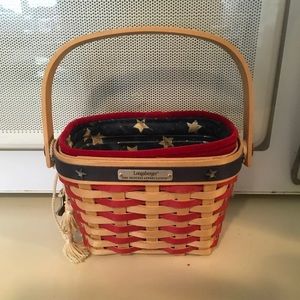 Longaberger USA Handwoven Basket